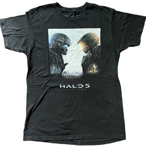 Halo 5 Video Game Promo T Shirt Size L 2015 Microsoft 343 Industries